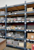 Lot - Springs, Fixture Clamps, Tags, Key Chains, Terminals, Handles and Pins on (1) Section
