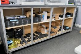 Lot - 3D Printing Material on (2) Shelves