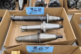 Lot - (3) Cat 50 Face Mill Holders in (1) Box for Tarus 3 + 2 Machines