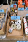 Lot - Hole Saws, Hacksaws, Utility Knives and Blades in (2) Boxes