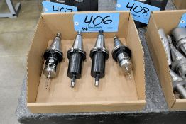 Lot - (2) Renishaw Model OMP40-2 Cat 40 Probe Heads and (2) Haas Model M2253-0954 Cat 40 CMM Gauge
