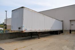 1994 Stoughton Model AVW-535T-S-C 68,080-lb. GVWR 53' Tandem Axle High Cube Van Trailer