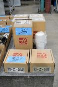 Lot - (2) Haas 20 Watt LED Lamp Service Kits and (5) Cases of Haas Grease Refill Canisters