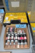 Lot - Fuses in (1) Box and (1) Hardware Service Kit