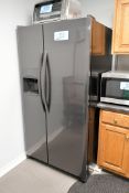 Frigidaire Model FFSS2615TD0 25.5 Cu. Ft. Black Stainless Side-By-Side Refrigerator