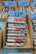 Lot - End Mills in (1) Box