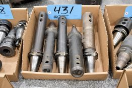 Lot - (5) Cat 40 Extended Reach End Mill Holders in (1) Box