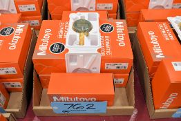 Lot - (5) Mitutoyo No. 543-783B-10 Digital Indicators with Cases in (1) Box (NEW)
