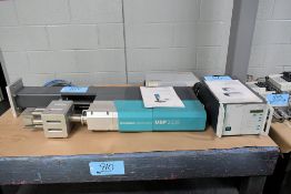 Telsonic Model USP-2000 Ultrasonic Welding Press with Model DHG-2030 Generator