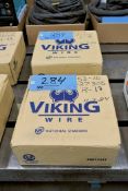 Lot - (2) Spools of Viking Type ER70S-6 0.035