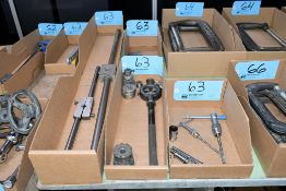 Lot - Tap and Die Handles with Dies in (4) Boxes