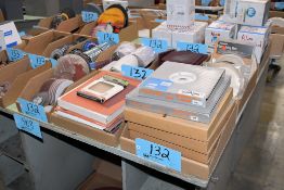 Lot - Sand Paper, Sanding Discs, Buffing Wheels and Abrasive Pads in (6) Boxes