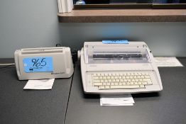 Pitney Bowes Model DF100 Desktop Paper Folding Machine, Etc