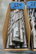 Lot - Large End Mills in (1) Box