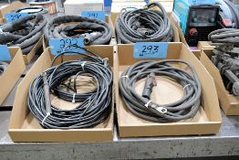 Lot - (2) Weldcraft Model WP-20 25' 250 Amp Tig Torches, (1) Jackson Electrode Holder, Etc