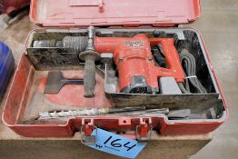 Hilti Model TE72 Electric Rotary Hammer Drill with Case