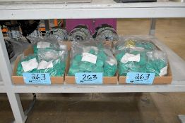 Lot - Green Neoprene Plugs in (3) Boxes