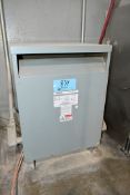 Powertran Cat No. 3PTN43-75K-EE Model 36-B 75-KVA, 480 Volt, 3 Phase, Class AA Dry Type Transformer