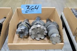 Lot - (3) Cat 50 Face Mills in (1) Box for Tarus 3 + 2 Machines