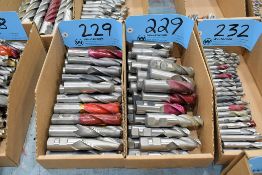 Lot - End Mills in (2) Boxes