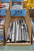 Lot - Round Shank Insert Boring Bars in (1) Box