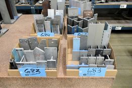 Lot - Various Small Aluminum Angles in (2) Boxes