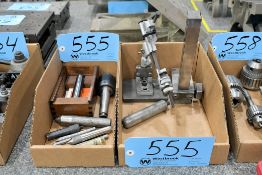 Lot - Drill Bit Sharpening Attachment and Wheel Dresser in (1) Box