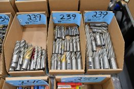Lot - End Mills in (3) Boxes