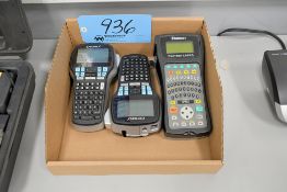 Lot - (2) Dymo Model A45013 Label Printers and (1) Panduit Model PANTHER LS8EQ Thermal Printer