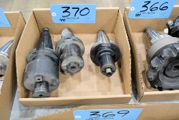 Lot - (3) Cat 50 Face Mill Holders in (1) Box for Tarus 3 + 2 Machines