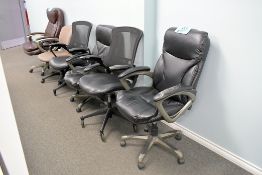 Lot - (6) Swivel Office Chairs