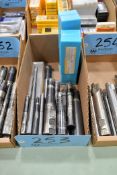 Lot - Round Shank Insert Boring Bars in (1) Box