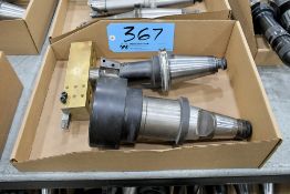 Lot - (1) Cat 50 Fly Cutter and (1) NMTB 50 Microbore in (1) Box for Tarus 3 + 2 Machines
