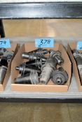 Lot - (8) Cat 50 End Mill Holders in (1) Box for Tarus 3 + 2 Machines