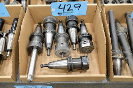 Lot - (6) Cat 40 Collet Chucks in (1) Box