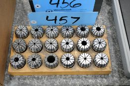 18-Piece ER32 Collet Set with Wood Stand