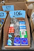 Lot - Bearings in (1) Box