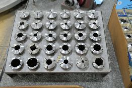 5C Collet Set with Steel Stand
