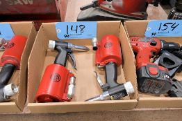 Lot - (2) Chicago Pneumatic Model CP9882 Air Riveters in (1) Box