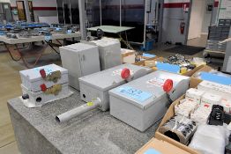 Lot - (2) Eaton Safety Switches, (2) Enclosed Switches and (2) Electrical Enclosure Boxes