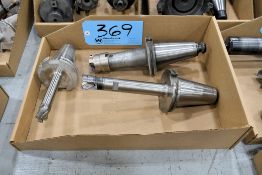 Lot - (3) Cat 50 Face Mills in (1) Box for Tarus 3 + 2 Machines