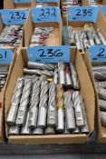 Lot - End Mills in (1) Box