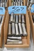 Lot - (24) R8 Collets in (1) Box