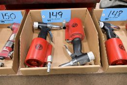 Lot - (2) Chicago Pneumatic Model CP9882 Air Riveters in (1) Box