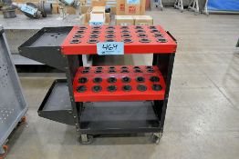 48-Tool Capacity 40 Taper Tool Holder Cart