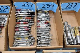 Lot - End Mills in (2) Boxes