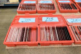 Lot - (2) Model 627-934 Parallel Sets with Cases