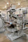 Mighty Komet Model 3KVHD 3 HP Vertical Milling Machine, Mitutoyo 2-Axis Digital Readout