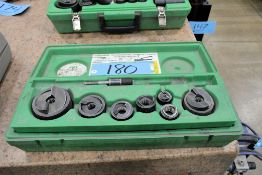 Greenlee Model 7806SB Hydraulic Knockout Punch Set with Case
