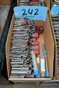 Lot - Carbide End Mills in (1) Box